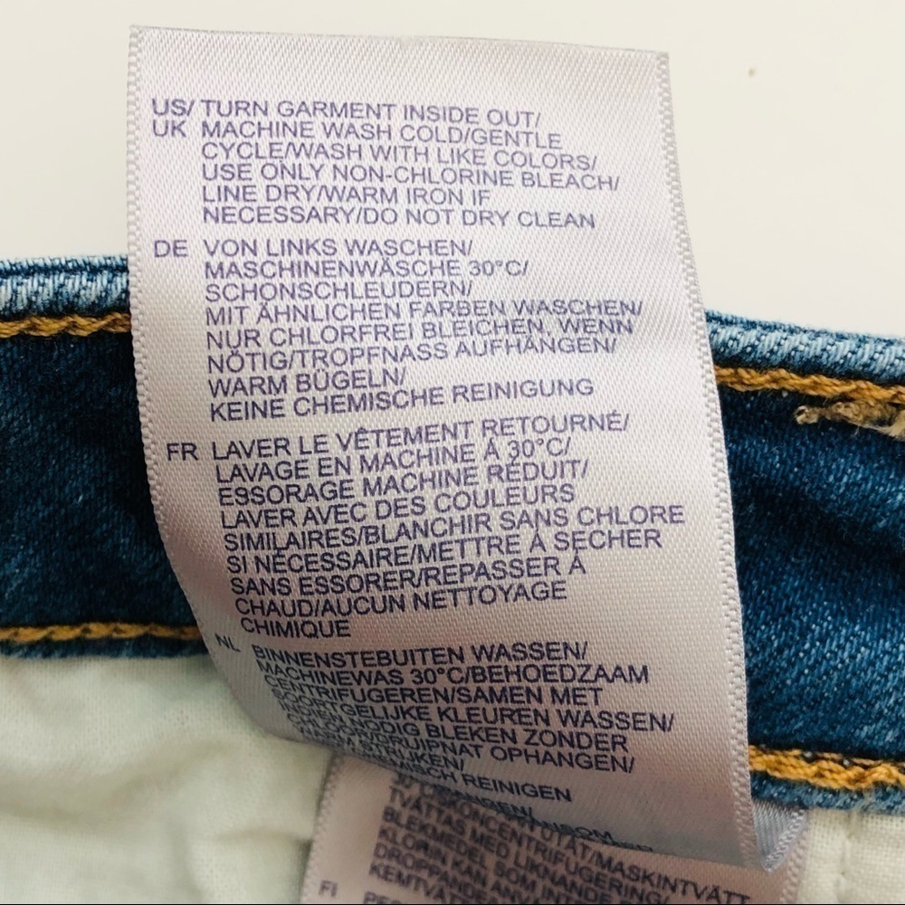 NWT NYDJ Piper Relaxed Crop Straight Leg Jeans in Radiance size 4 - Picture 12 of 16